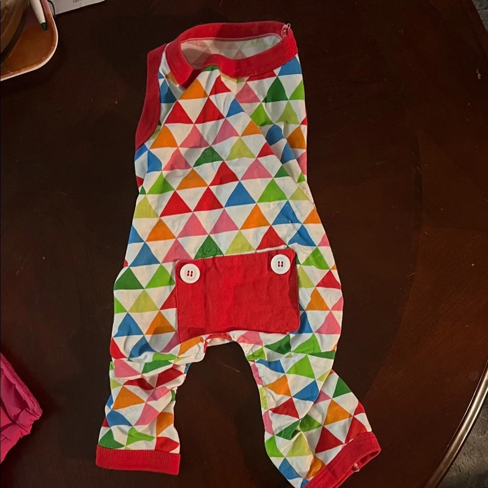 Colorful Dog Apparel Set - Picture 2 of 8